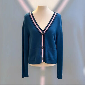 KERRI ROSENTHAL Women’s Azure Milly Cardigan Size L